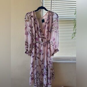 Floral Wrap Dress
